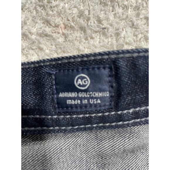 AG Adriano Goldschmied Mens Actual Size 32x28 Protege Straight Leg Jeans Blue - Picture 8 of 11